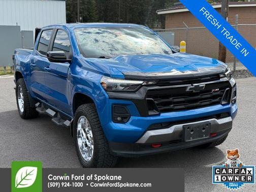 Glacier Blue Metallic 2023 Chevrolet Colorado Z71