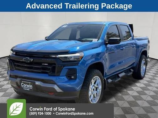 Glacier Blue Metallic 2023 Chevrolet Colorado Z71