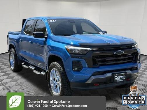 Glacier Blue Metallic 2023 Chevrolet Colorado Z71