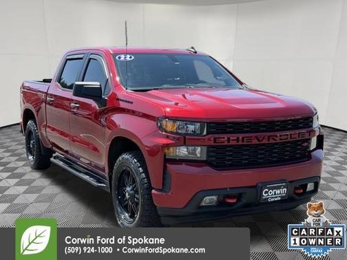 Cherry Red Tintcoat 2022 Chevrolet Silverado 1500 Limited Custom