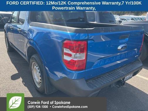 Velocity Blue Metallic 2022 Ford Maverick XL
