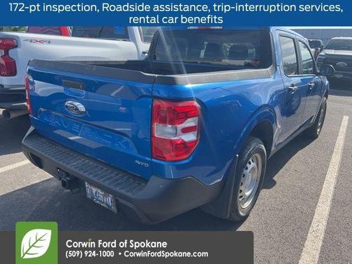 Velocity Blue Metallic 2022 Ford Maverick XL