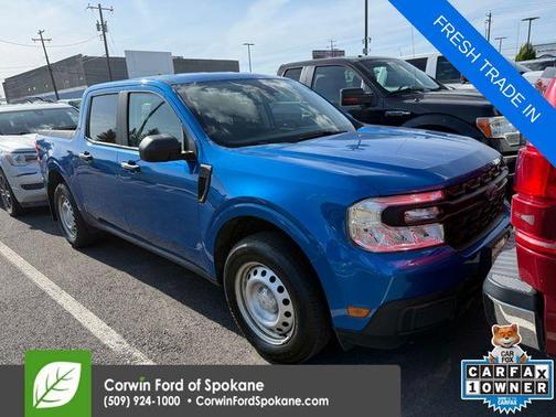 Velocity Blue Metallic 2022 Ford Maverick XL