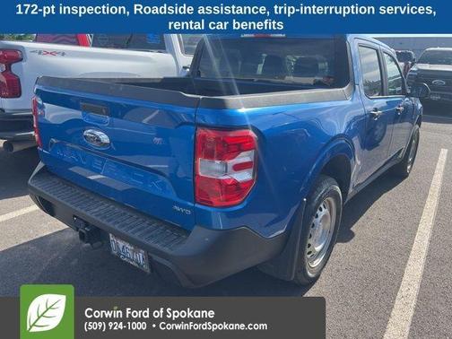 Velocity Blue Metallic 2022 Ford Maverick XL