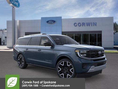 Stone Blue Metallic 2026 Ford Expedition Max Platinum