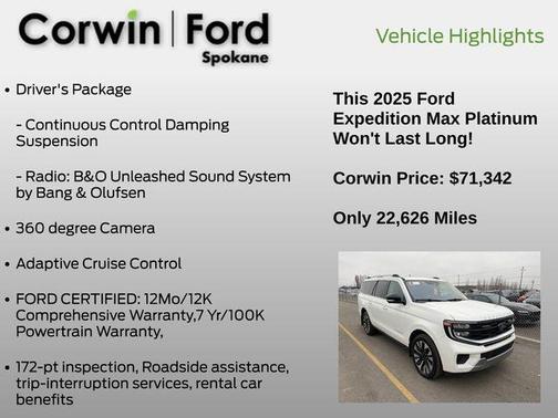 2025 Ford Expedition Max Platinum