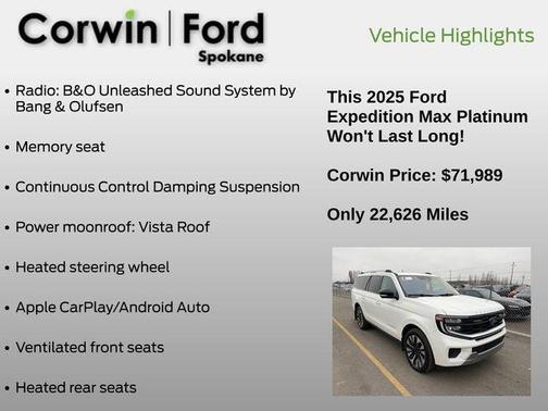 2025 Ford Expedition Max Platinum
