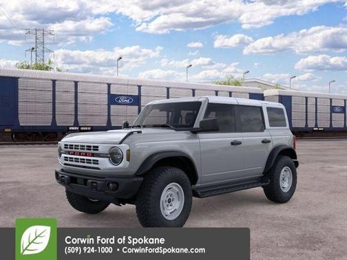 Avalanche Gray 2026 Ford Bronco Heritage Edition