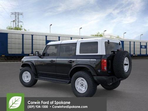 Shadow Black 2026 Ford Bronco Heritage Edition