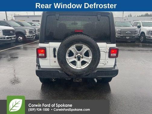 Bright White Clearcoat 2018 Jeep Wrangler Sport