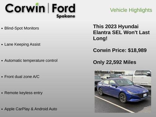 2023 Hyundai ELANTRA SEL