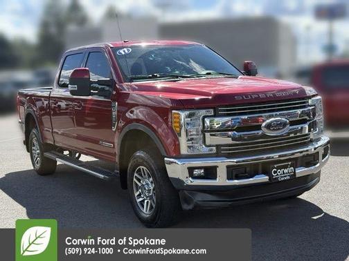 Ruby Red Metallic Tinted Clearcoat 2017 Ford F-250 Lariat
