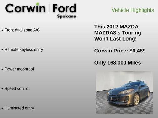 2012 Mazda Mazda3 s Touring