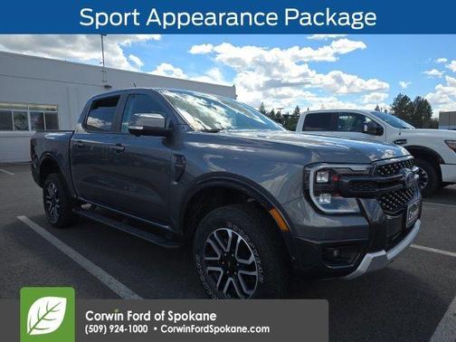 Gray Metallic 2024 Ford Ranger Lariat