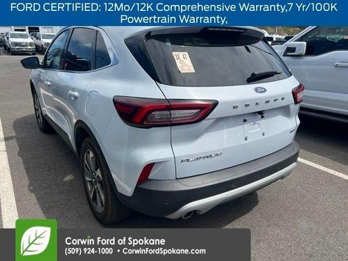 Space Silver 2025 Ford Escape Platinum