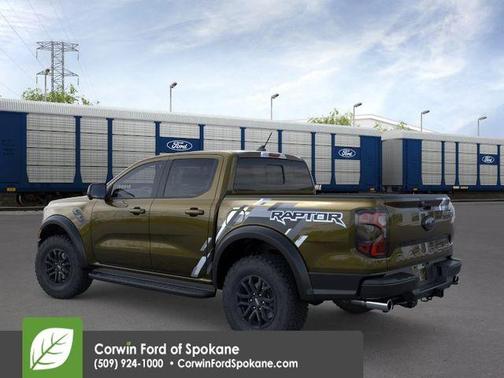 Green Metallic 2026 Ford Ranger Raptor