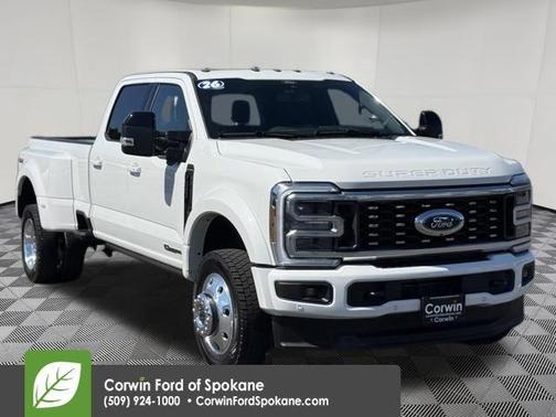 Star White 2026 Ford F-450 Platinum