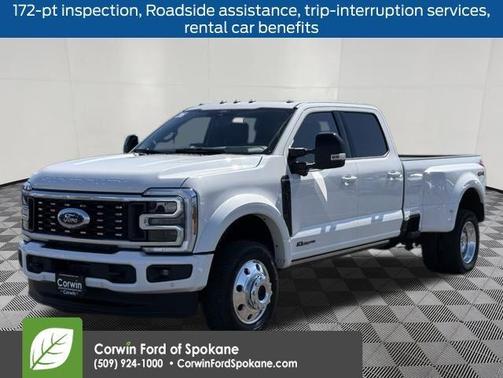 Star White 2026 Ford F-450 Platinum