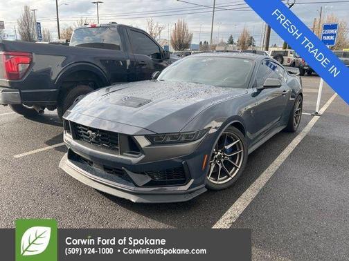 Blue 2025 Ford Mustang Dark Horse