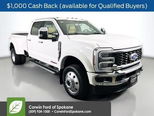 White Metallic 2026 Ford F-450 Lariat