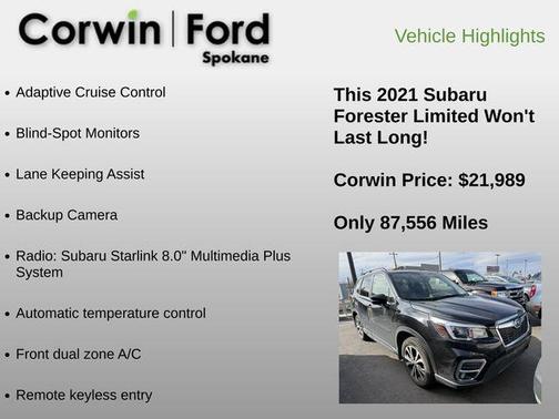 2021 Subaru Forester Limited