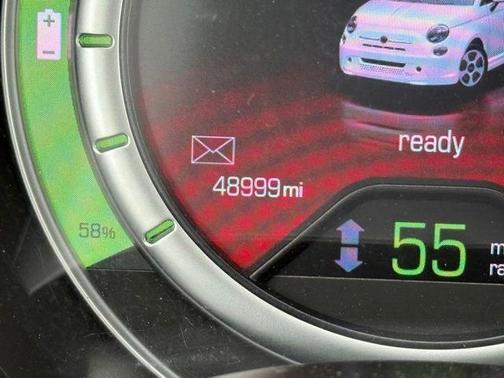 Argento (Silver) 2013 FIAT 500e Battery Electric