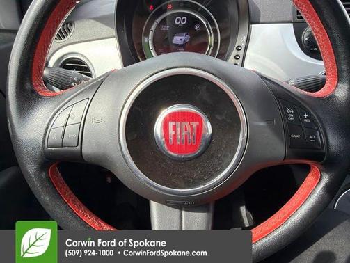 Argento (Silver) 2013 FIAT 500e Battery Electric
