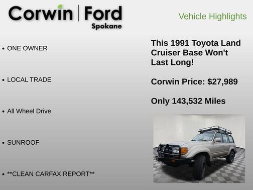 1991 Toyota Land Cruiser 