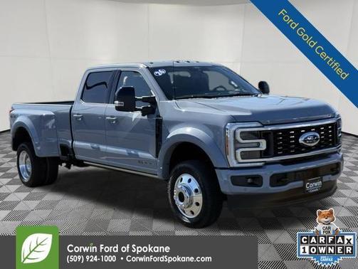Glacier Gray 2026 Ford F-450 Platinum