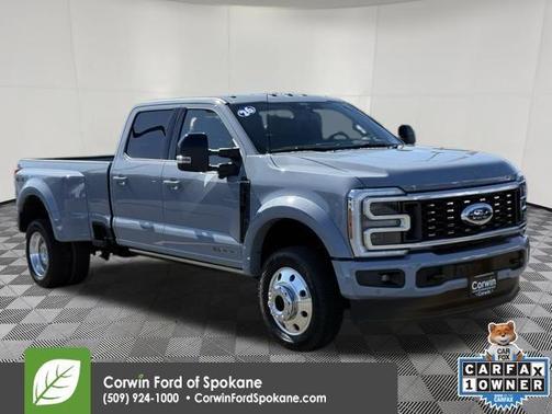 Glacier Gray 2026 Ford F-450 Platinum