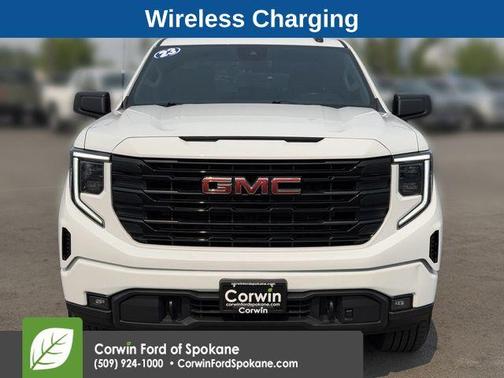 Summit White 2023 GMC Sierra 1500 Elevation