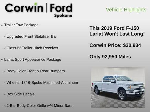 2019 Ford F-150 Lariat