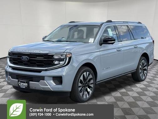Glacier Gray Metallic 2026 Ford Expedition Max Platinum