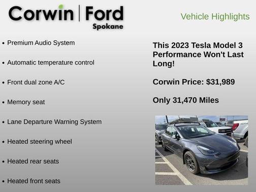 2023 Tesla Model 3 Performance