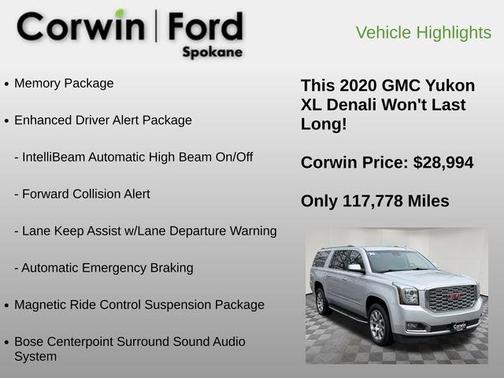 2020 GMC Yukon XL Denali
