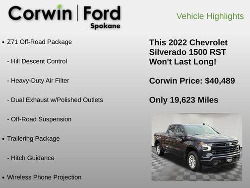 2022 Chevrolet Silverado 1500 RST