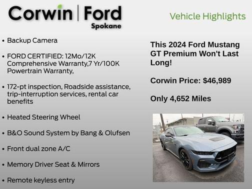 2024 Ford Mustang GT Premium