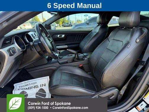 Shadow Black 2018 Ford Mustang GT Premium