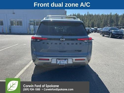 Boulder Gray Pearl 2023 Nissan Pathfinder Platinum