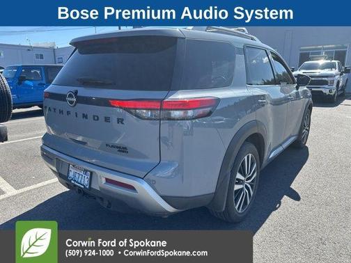 Boulder Gray Pearl 2023 Nissan Pathfinder Platinum
