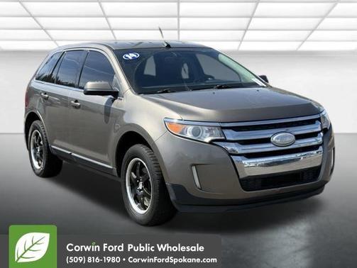 Mineral Gray Metallic 2014 Ford Edge Limited
