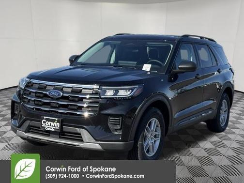Black Metallic 2026 Ford Explorer Active