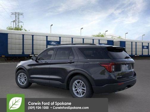 Black Metallic 2026 Ford Explorer Active