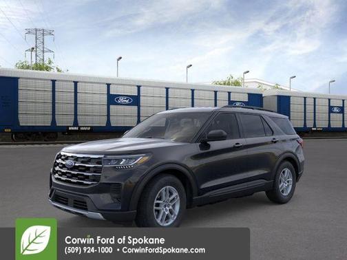 Black Metallic 2026 Ford Explorer Active