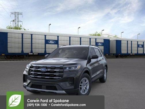 Black Metallic 2026 Ford Explorer Active