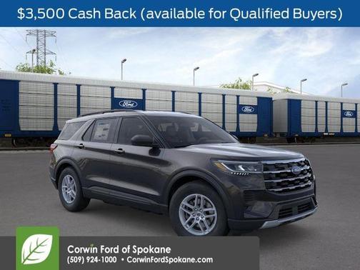 Black Metallic 2026 Ford Explorer Active