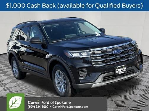 Black Metallic 2026 Ford Explorer Active