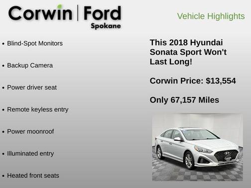 Symphony Silver 2018 Hyundai SONATA Sport