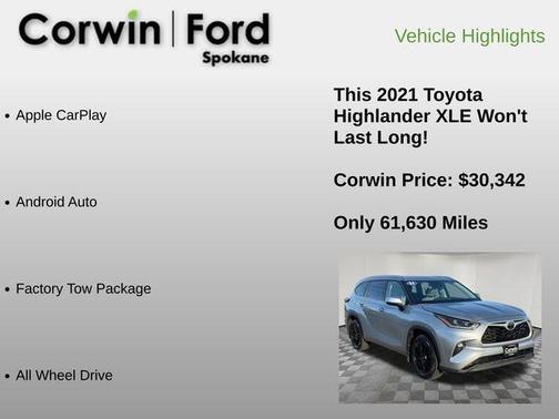 2021 Toyota Highlander XLE