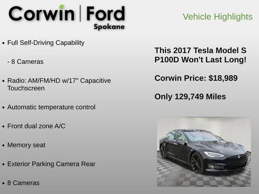 2017 Tesla Model S P100D